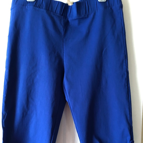 Jessie & J Pants - Jessie & J Blue Capri pants